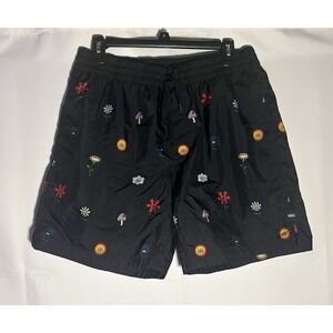 Vans Men's Black‎ Floral Boardshorts Size L